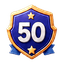 50 apoiadores